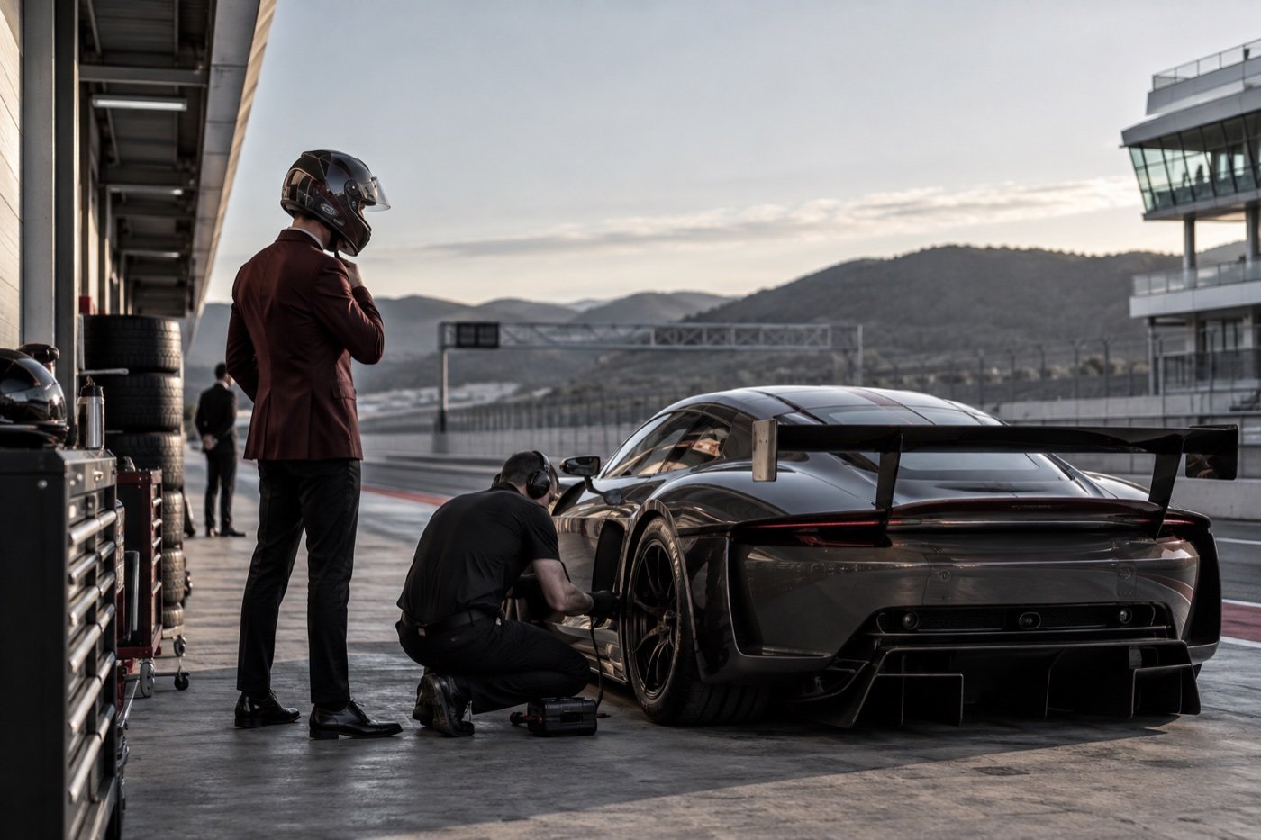 Expérience privée sur un circuit automobile professionnel