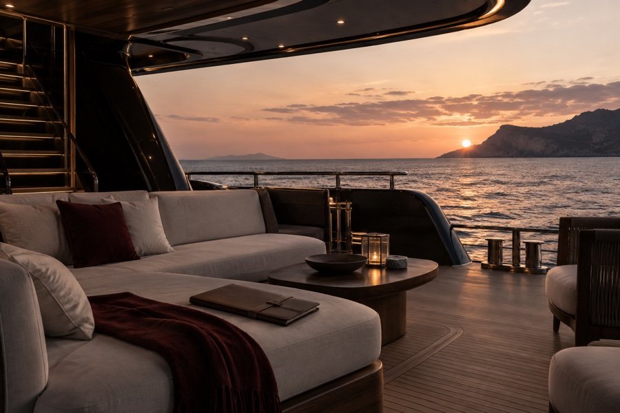 Superyacht pour une demande entièrement sur mesure