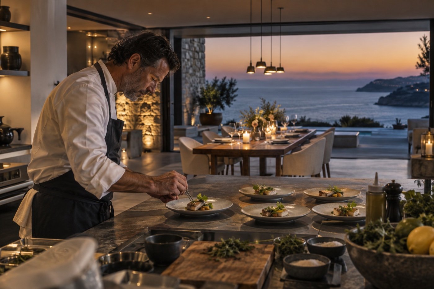 Private chefs and dining at home arranged by Maison Silaïa