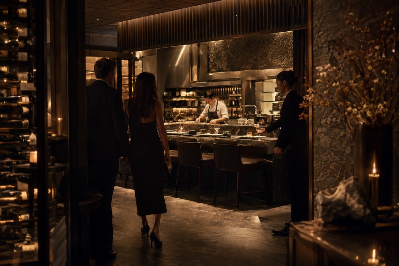 Sought-after tables and confidential access arranged by Maison Silaïa