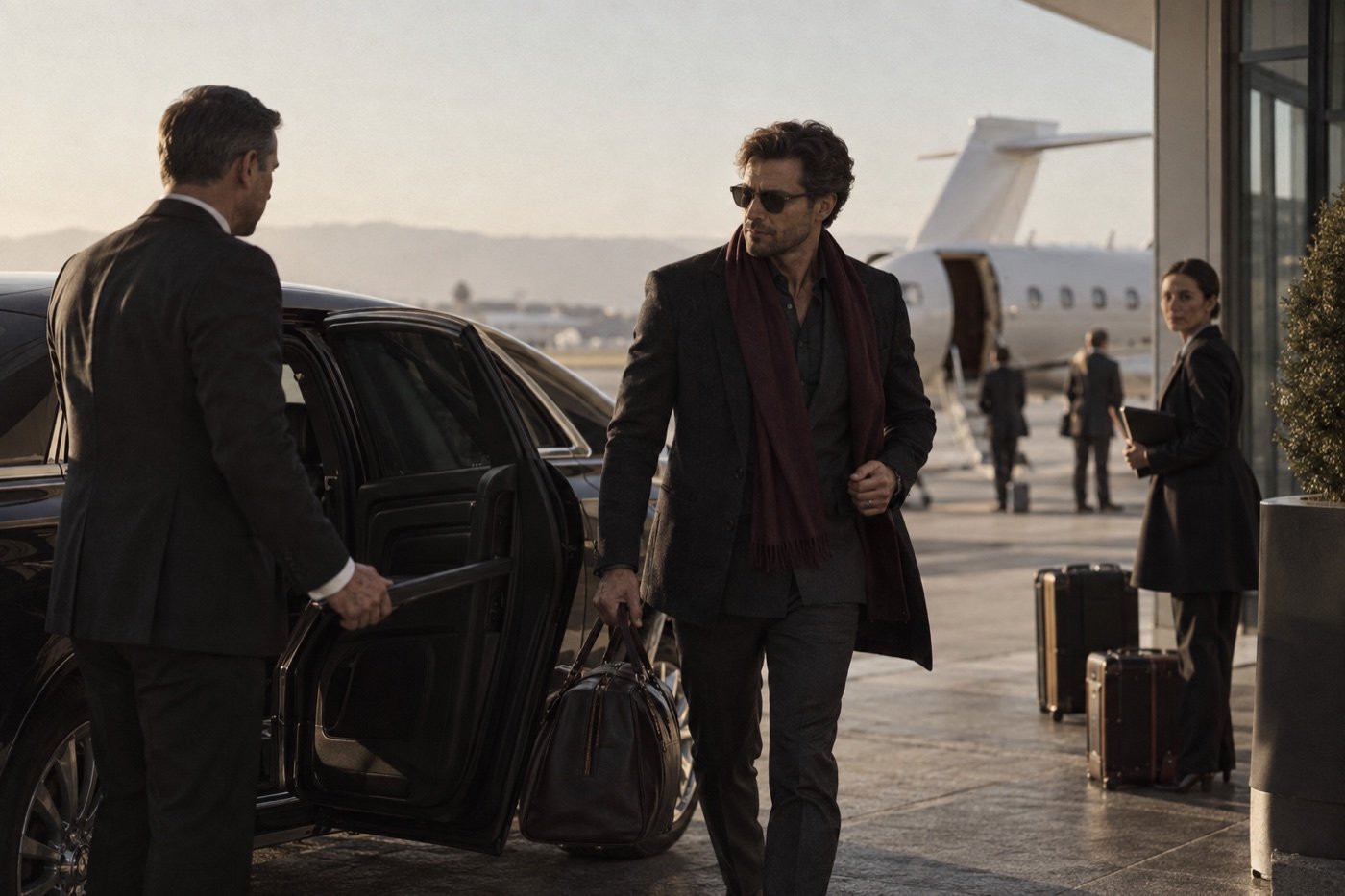 Voyage d’affaires avec chauffeur et aviation privée