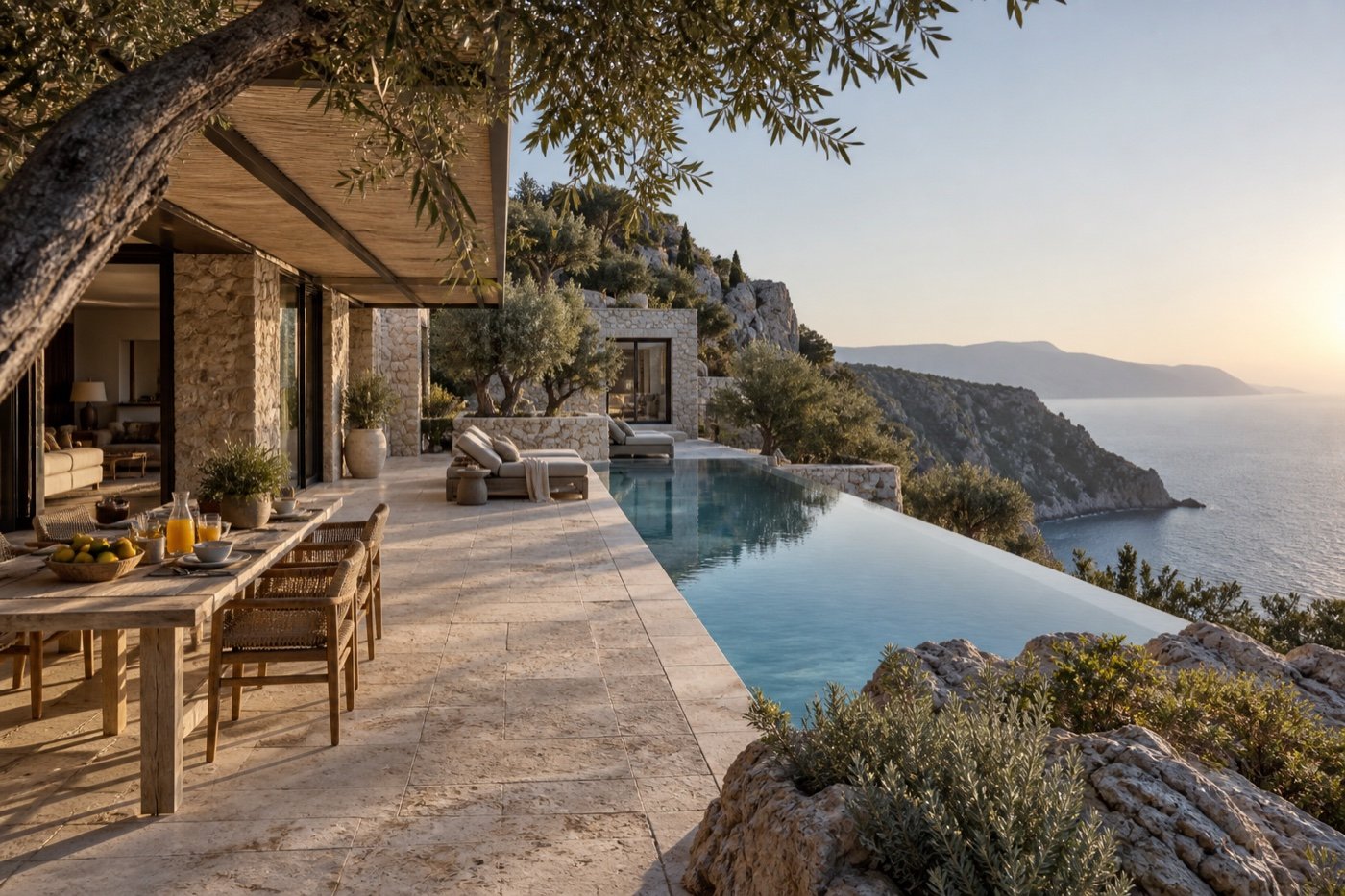 Hotels, villas and private residences arranged by Maison Silaïa